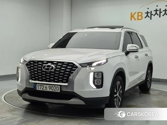 Hyundai Palisade 2021 Белый из Кореи