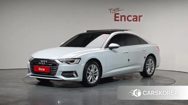 Audi A6 (C8) 2022 Белый из Кореи