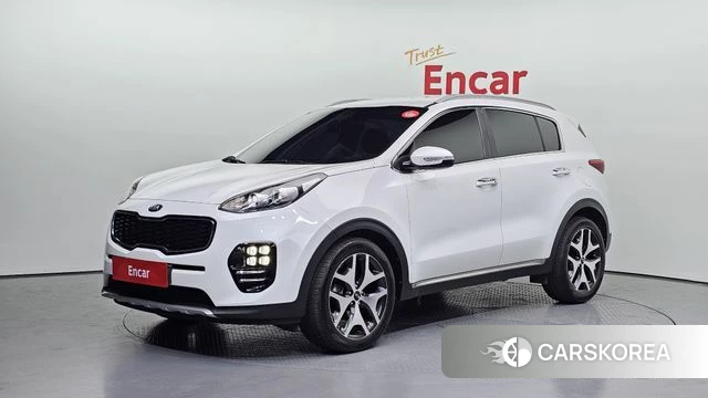 Kia Sportage 4th Generation 2018 Белый из Кореи