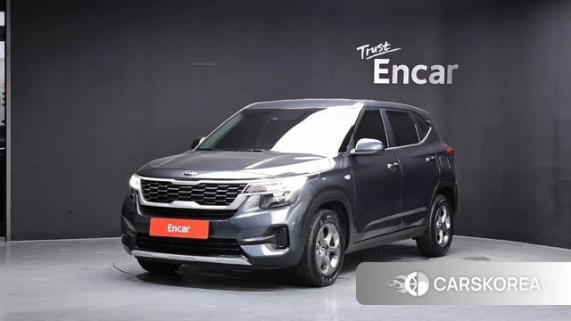 Kia Seltos 2020 Серый из Кореи