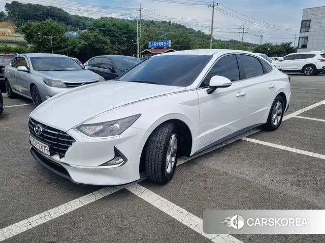 Hyundai Sonata (DN8) 2019 Белый из Кореи