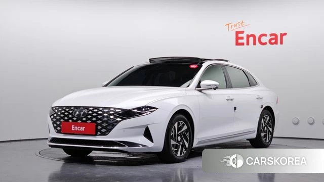 Hyundai The New Grandeur IG Hybrid 2020 Белый из Кореи