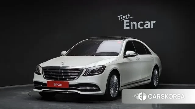 Mercedes-Benz S-Class W222 2020 Белый из Кореи