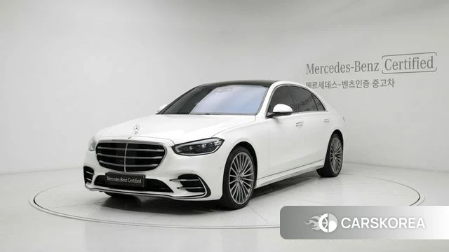Mercedes-Benz S-Class W223 2025 Белый из Кореи