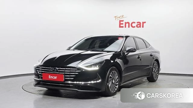 Hyundai Sonata Hybrid (DN8) 2022 Черный из Кореи