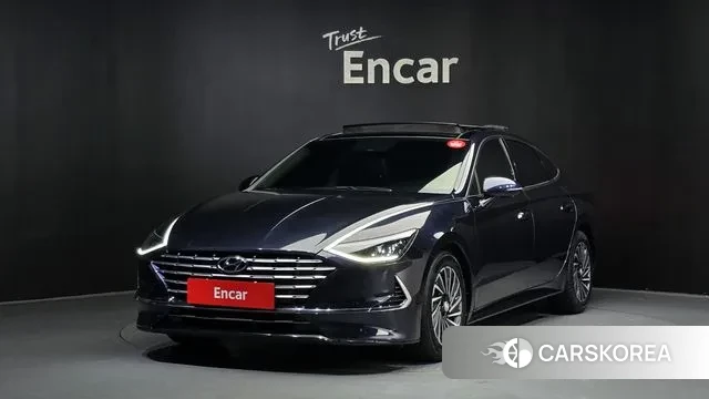 Hyundai Sonata Hybrid (DN8) 2020 Синий из Кореи