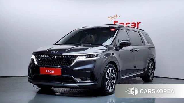 Kia Carnival 4th generation 2023 Серый из Кореи