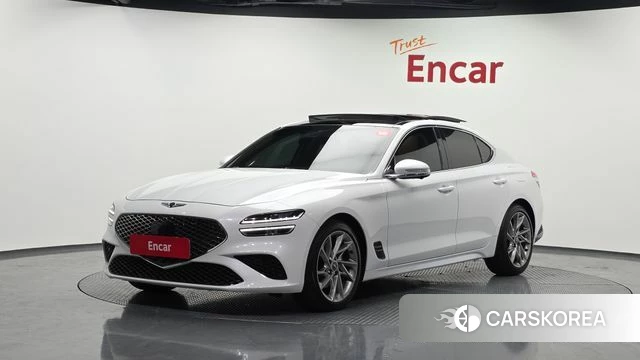 Genesis The New G70 2021 Белый из Кореи