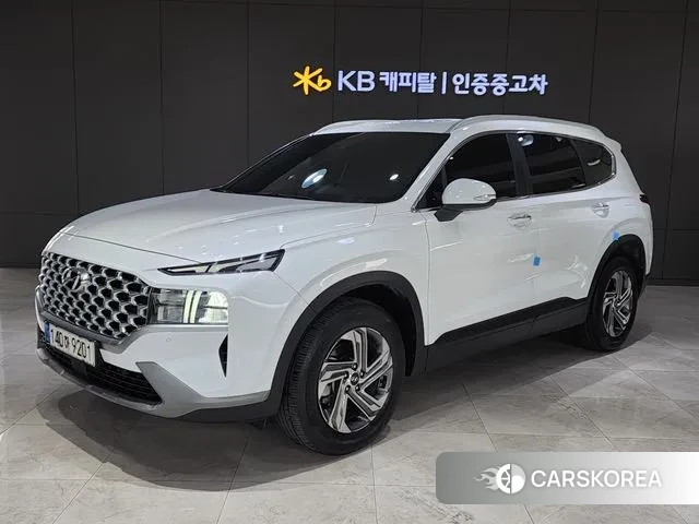 Hyundai The New Santa Fe 2021 Белый из Кореи