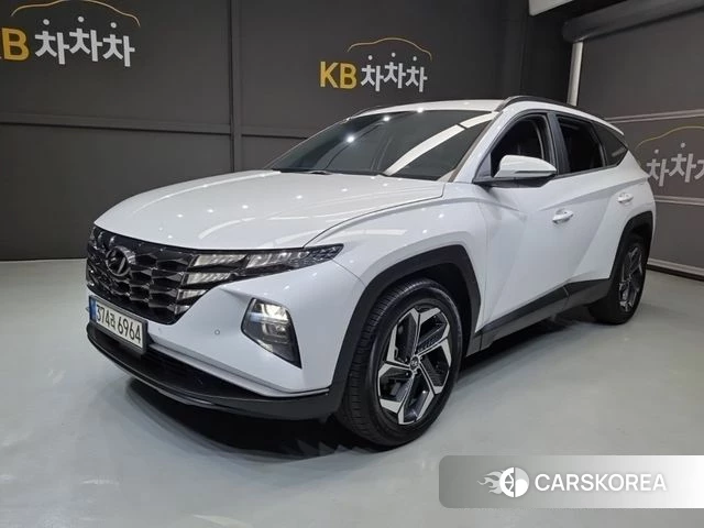 Hyundai Tucson (NX4) 2021 Белый из Кореи