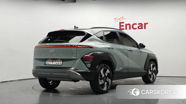 Hyundai Kona (SX2) 2024 Зеленый из Кореи