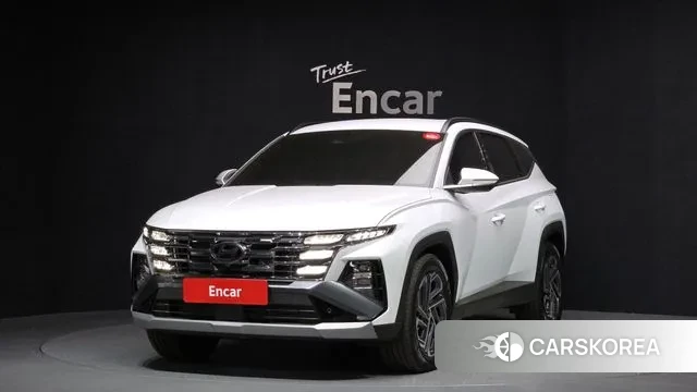 Hyundai The New Tucson Hybrid (NX4) 2024 Белый из Кореи