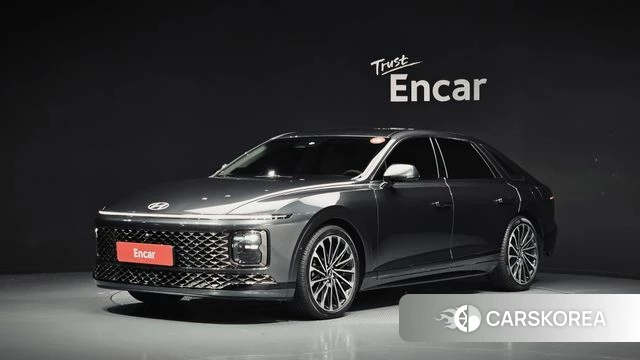 Hyundai Grandeur Hybrid (GN7) 2023 Серый из Кореи
