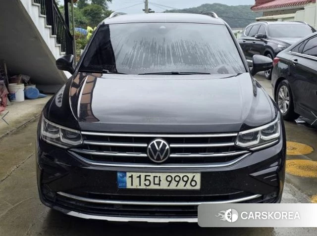 Volkswagen Tiguan second Generation 2021 Черный из Кореи