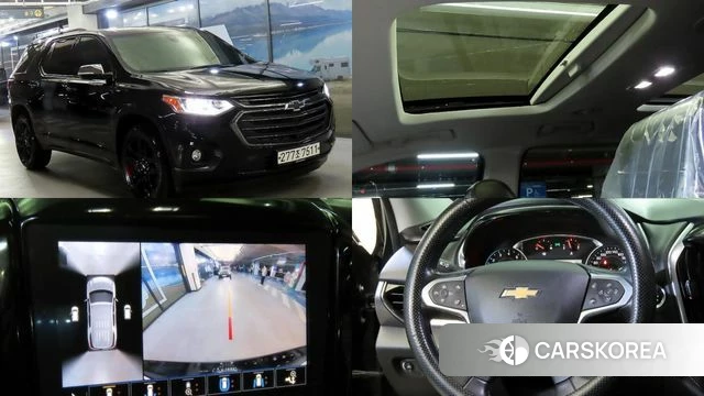 Chevrolet (GM Daewoo) Traverse 2020 Черный из Кореи
