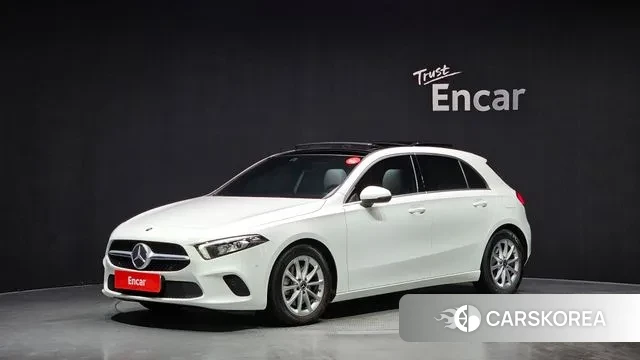 Mercedes-Benz A-Class W177 2021 Белый из Кореи