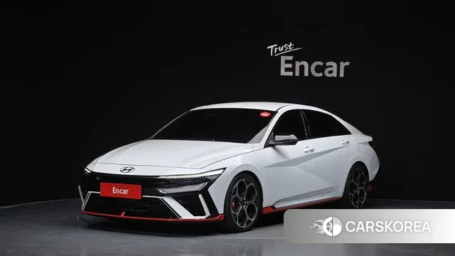 Hyundai The New Avante (CN7) 2025 Белый из Кореи