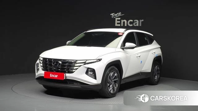 Hyundai Tucson (NX4) 2021 Белый из Кореи