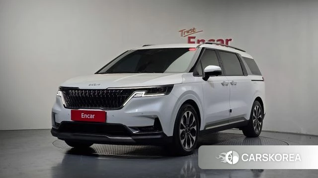 Kia Carnival 4th generation 2021 Белый из Кореи