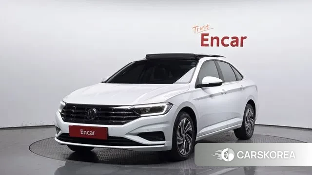 Volkswagen 7th Generation of Jetta 2020 Белый из Кореи