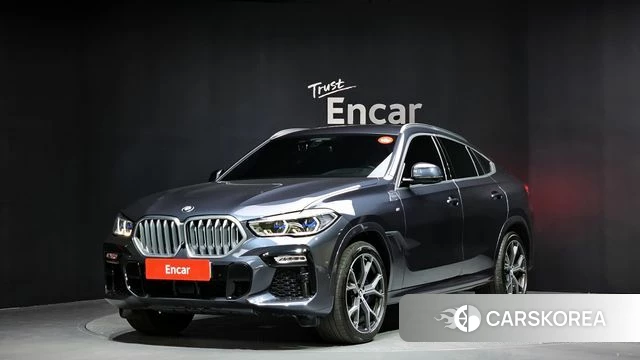 BMW X6 (G06) 2021 Серый из Кореи