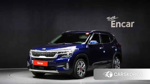 Kia Seltos 2019 Синий из Кореи