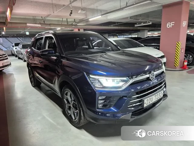Ssangyong Beautiful Korando 2019 Синий из Кореи