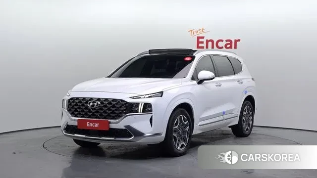 Hyundai The New Santa Fe 2021 Белый из Кореи