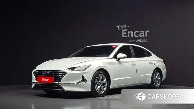 Hyundai Sonata (DN8) 2019 Белый из Кореи
