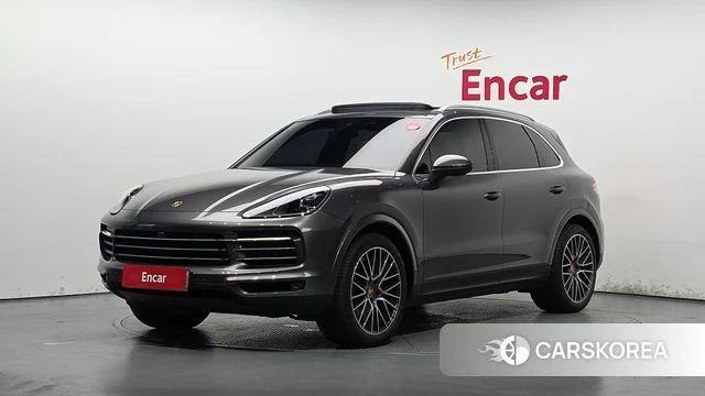 Porsche Cayenne (PO536) 2019 Серый из Кореи