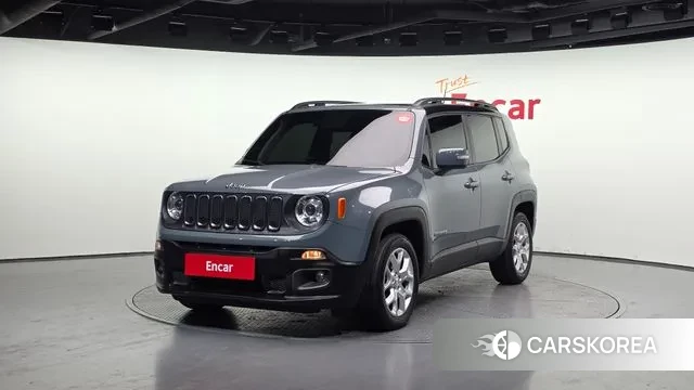 Jeep Renegade 2018 Синий из Кореи