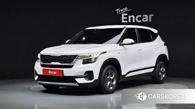 Kia Seltos 2021 Белый из Кореи