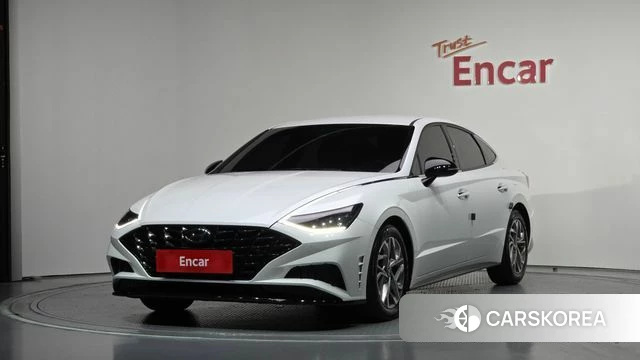 Hyundai Sonata (DN8) 2021 Белый из Кореи