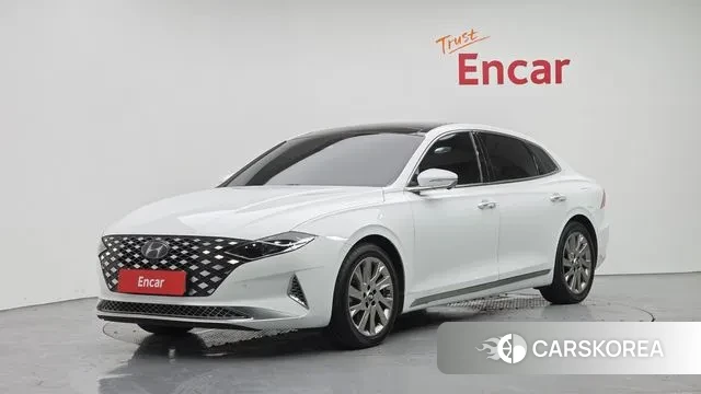 Hyundai The New Grandeur IG Hybrid 2022 Белый из Кореи