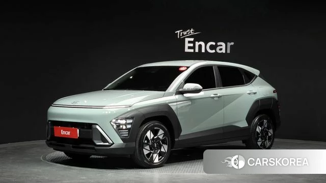 Hyundai Kona (SX2) 2025 Зеленый из Кореи