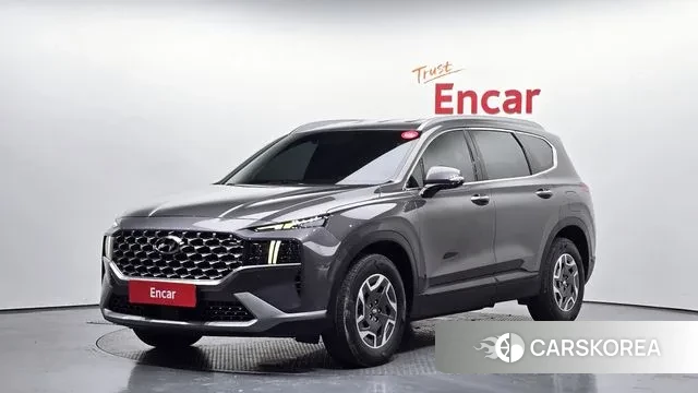 Hyundai The New Santa Fe 2023 Серый из Кореи