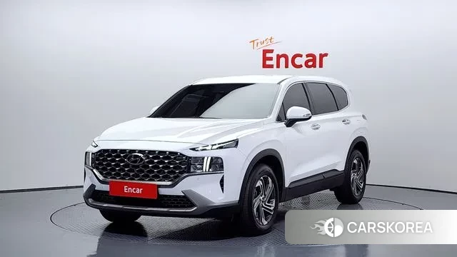 Hyundai The New Santa Fe 2022 Белый из Кореи