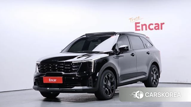 Kia The New Sorento 4th Generation 2025 Черный из Кореи