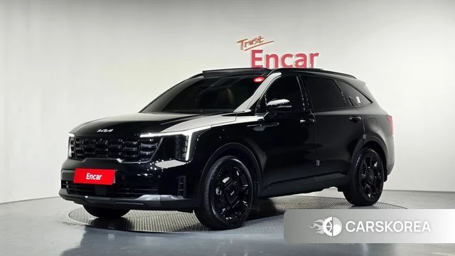 Kia The New Sorento 4th Generation 2024 Черный из Кореи