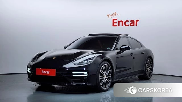 Porsche Panamera (971) 2018 Черный из Кореи