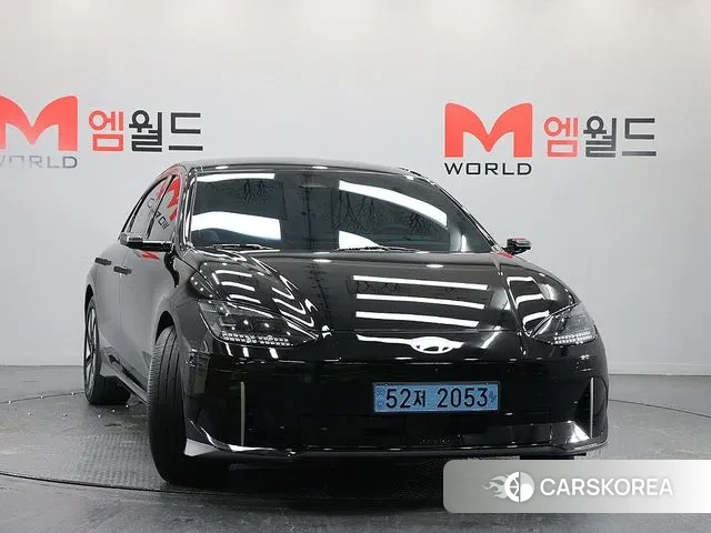 Hyundai Ionic 6 2023 Черный из Кореи