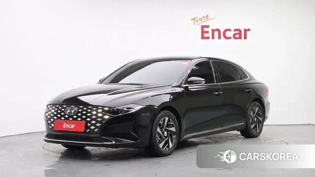 Hyundai The New Grandeur IG Hybrid 2021 Черный из Кореи