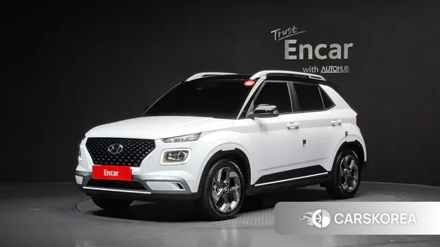 Hyundai Venue 2022 Белый из Кореи