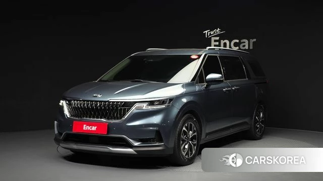 Kia Carnival 4th generation 2021 Синий из Кореи