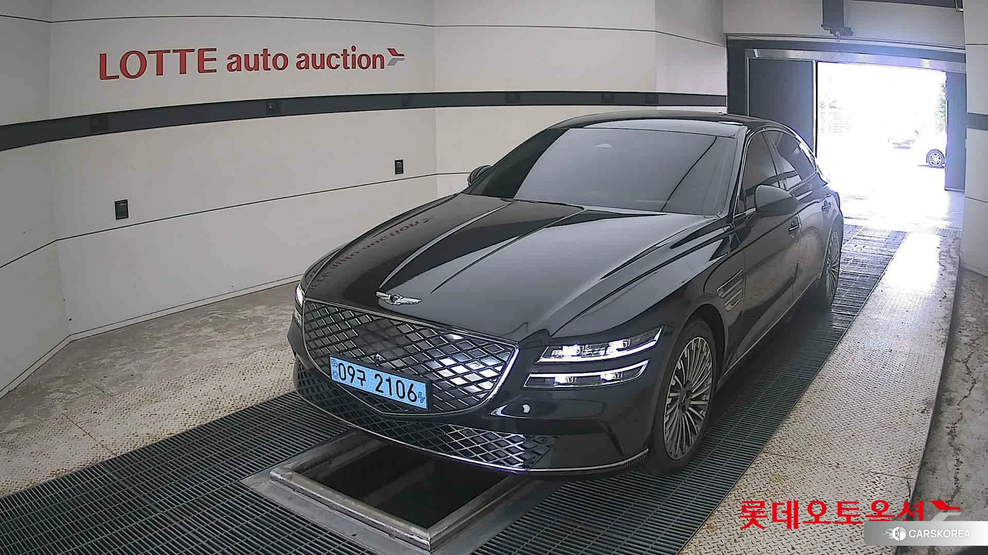 Hyundai G80 2022 Черный из Кореи