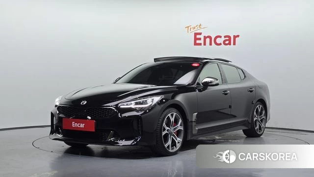 Kia Stinger 2019 Черный из Кореи