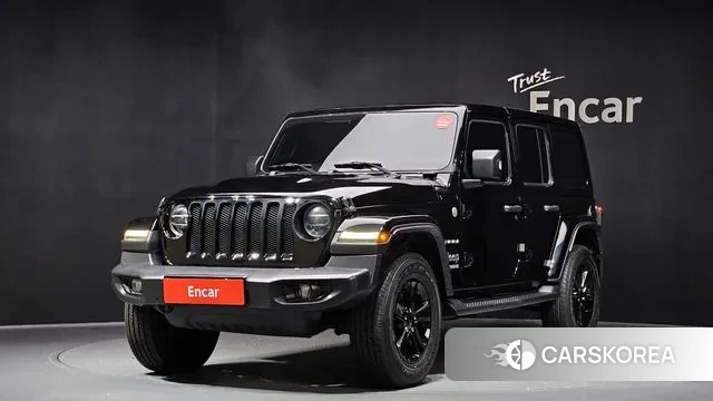 Jeep Wrangler (JL) 2018 Черный из Кореи