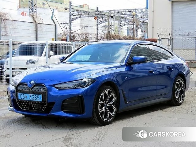 BMW i4 2023 Синий из Кореи