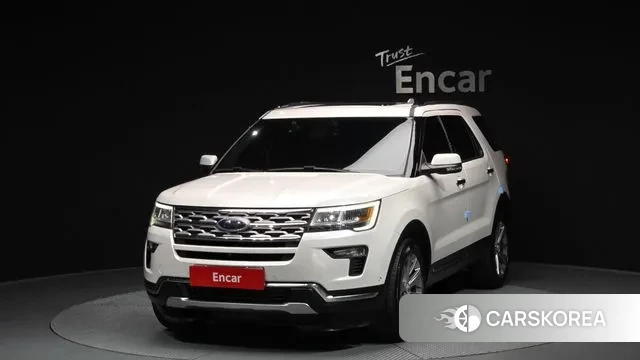 Ford Explorer 2018 Белый из Кореи