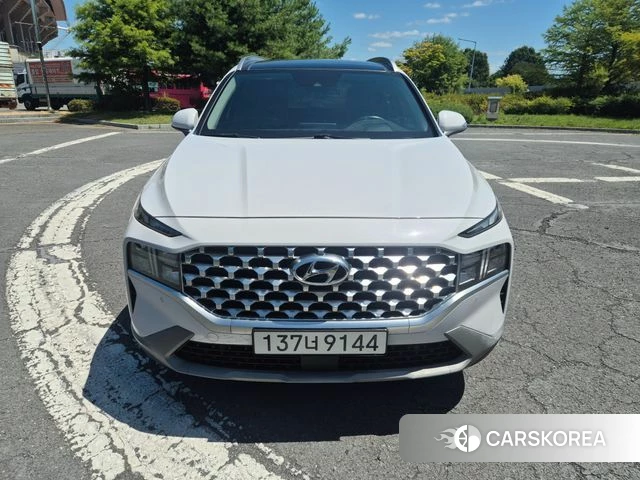 Hyundai The New Santa Fe 2021 Белый из Кореи